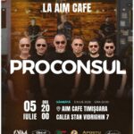 Concert caritabil cu Proconsul la AIM Cafe – O seară de muzică și solidaritate