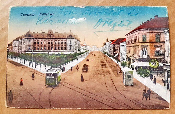 Timișoara în vederi poștale: cum arătau străzile orașului în anii 1900